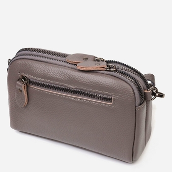 Damen Umhängetasche aus echtem Leder, klein