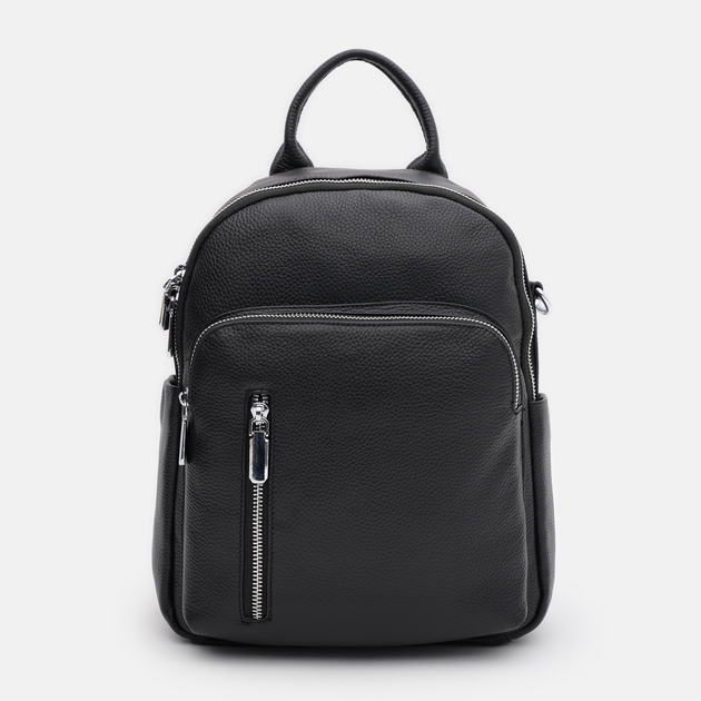 Women's backpack made of genuine leather 7 liters, holds A4 format