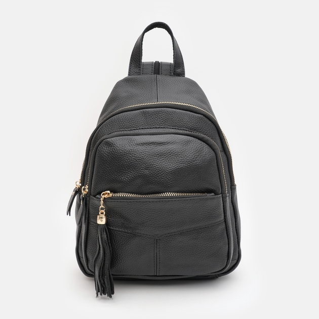 Women's backpack made of genuine leather 5 l