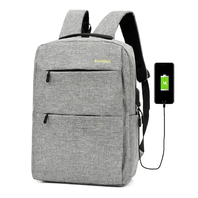 Cityrucksack 3in1 Backpack 9018 Reiseset Grau