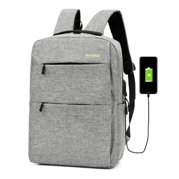 Cityrucksack 3in1 Backpack 9018 Reiseset Grau