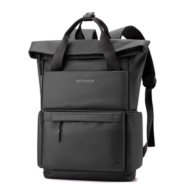 Herrenrucksack, geräumig, Textil, wasserabweisend, lässig, urban, sportlich