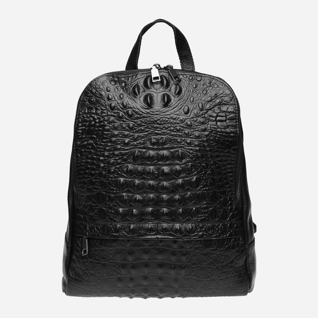 Women's leather backpack 11 l