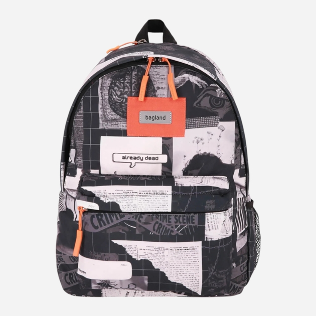 Fabric backpack 17 l water-repellent