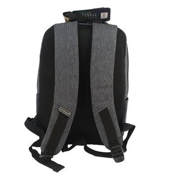 Rucksack für Handgepäck für Ryanair Wizzair 40 x 25 x 13 mit Laptopfach mit AUX, USB Graphit
