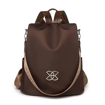 Rucksack tasche anti-diebstahl Fashion damen urban kaffee Code 00-0391
