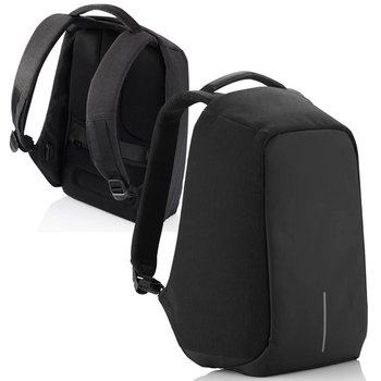 Stilvoller Anti-Diebstahl-Rucksack Bobby (45x30x16,5 cm) Schwarz