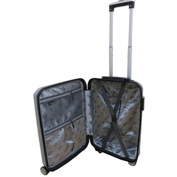 Plastic small suitcase made of polypropylene 40L My Polo 70c05 small gray