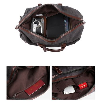 Men's and women's bag with shoe compartment model 209-1