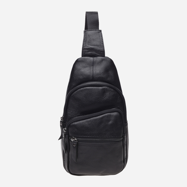 Men's leather sling bag