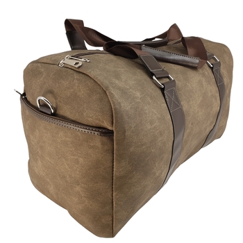 Reisetasche, Handgepäck mit Schuhfach, braun