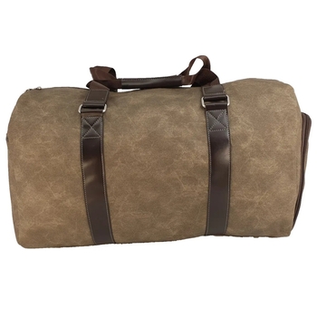 Reisetasche, Handgepäck mit Schuhfach, braun