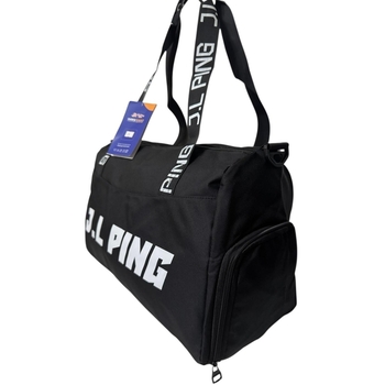 Reisetasche 50 l mit Seitentaschen und langem Schultergurt 4200 schwarz