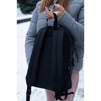 Travel Fabric Backpack - Carry-on Luggage Black