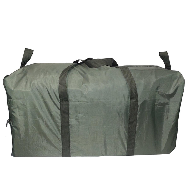 Сумка баул складана міцна Цільне дно 70х40х32 см 90 літрів Хакі GSV9844-3