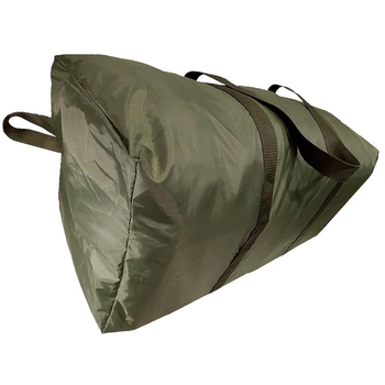 Robuste faltbare Reisetasche, fester Boden, 70x40x32 cm, 90 Liter, Khaki, GSV9844-3