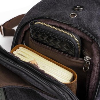Men's bag tablet for documents backpack sling for travel phone bag