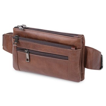 Unisex-Gürteltasche aus Leder