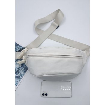 Banana shoulder bag, white