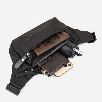 Herren-Bananen-Gürteltasche aus Stoff