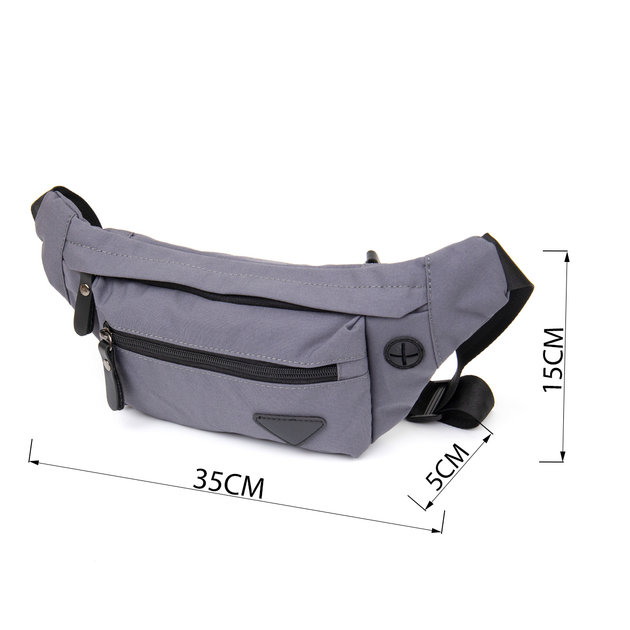 Herren-Bananen-Gürteltasche aus Stoff