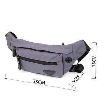 Herren-Bananen-Gürteltasche aus Stoff