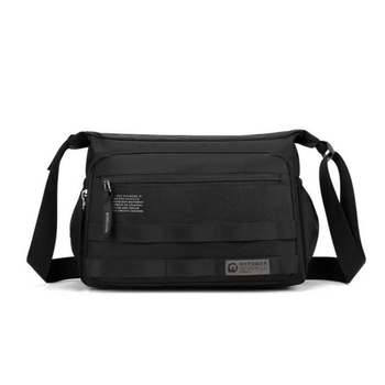 Унісекс-сумка водонепроникна через плече Wepower 2323-4 Black
