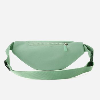 Women's medium fabric everyday banana belt bag over the shoulder