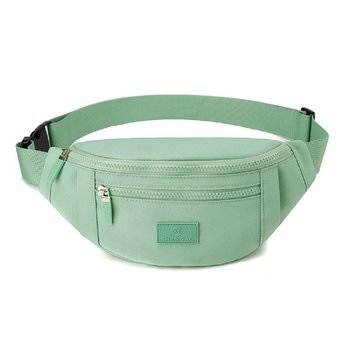 Women's medium fabric everyday banana belt bag over the shoulder