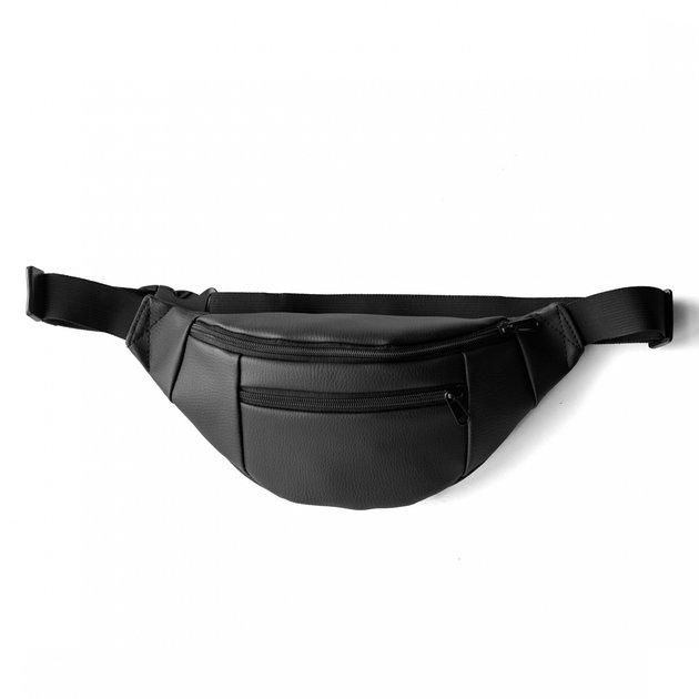 Mars eco-leather shoulder bag (banana) black