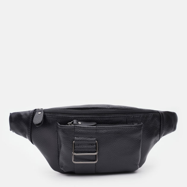Сумка поясная мужская кожаная
