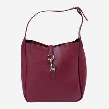 Women's shopper bag made of genuine leather