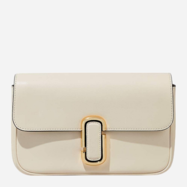 Women's cross-body shoulder bag made of genuine leather, medium