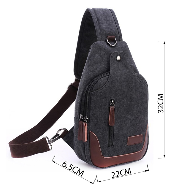 Сумка через плечо текстильная вертикальная маленькая