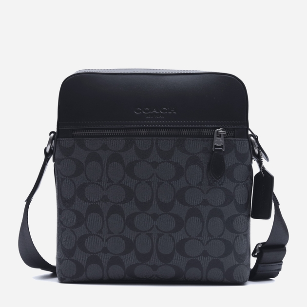 Men's genuine leather cross-body shoulder bag