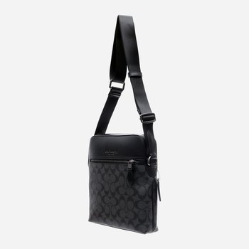 Men's genuine leather cross-body shoulder bag