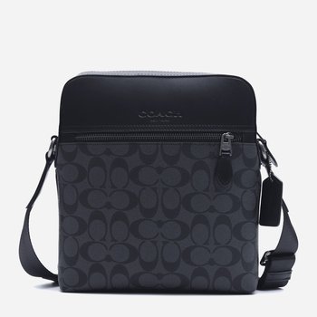 Men's genuine leather cross-body shoulder bag