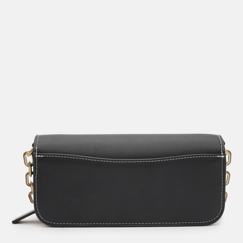 Damen Baguette Satteltasche aus Echtleder, klein