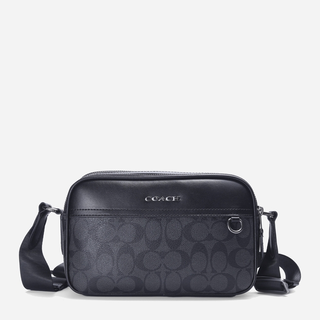 Сумка кросс-боди через плечо мужская из натуральной кожи