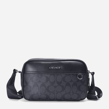 Men's genuine leather cross-body shoulder bag