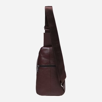 Сумка-слинг мужская кожаная