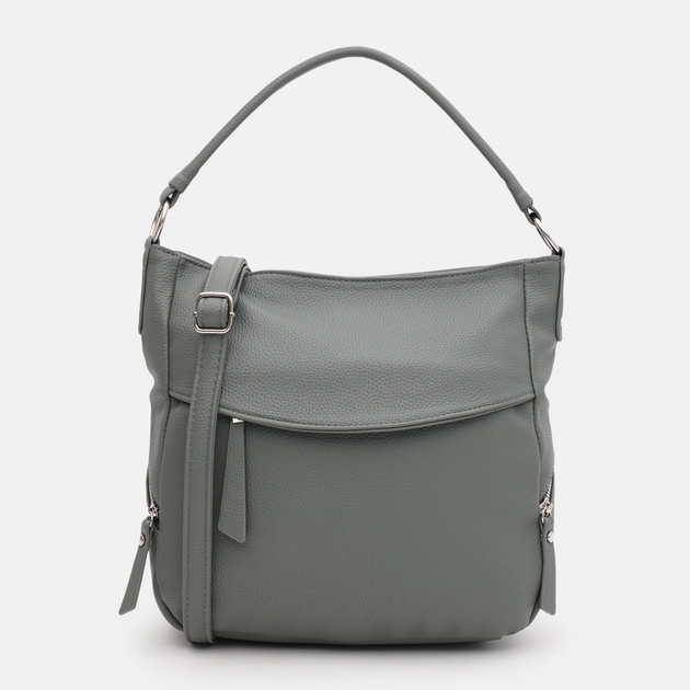 Mittelgroße Hobo-Tasche aus Kunstleder für Damen