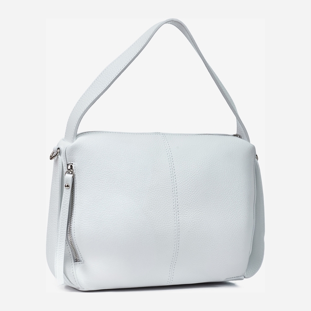 Women's shopper bag made of genuine leather