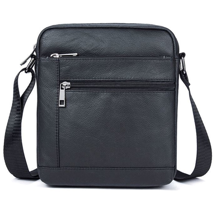 Men's leather tablet bag