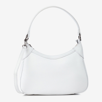 Damen Baguette Bag aus Echtleder, mittel