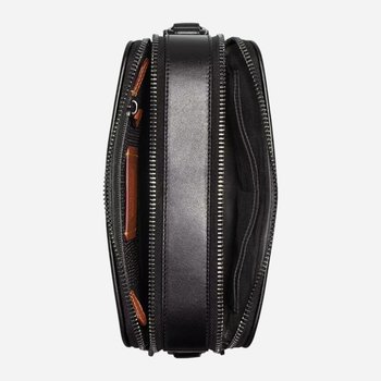 Men's genuine leather cross-body shoulder bag