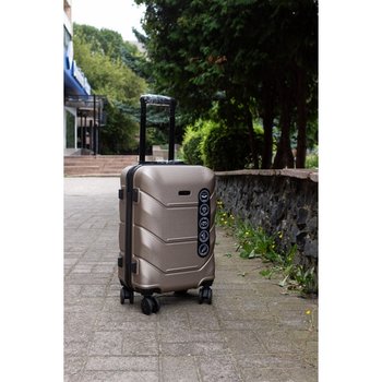Plastic suitcase