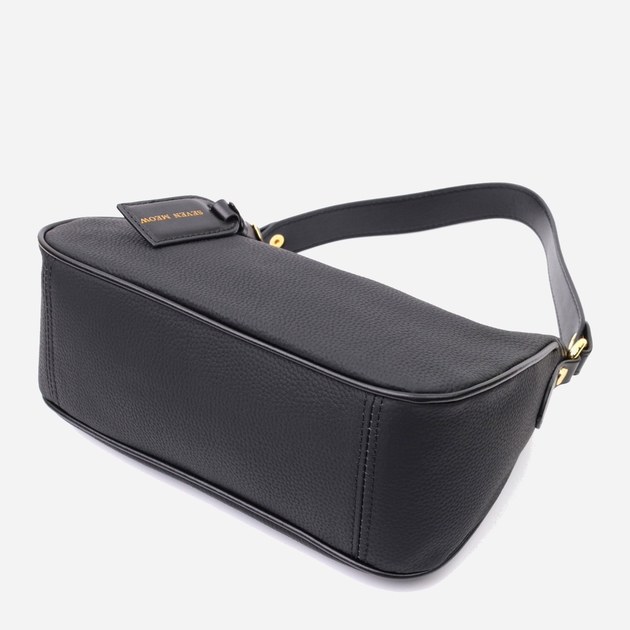 Damen Baguette Bag aus Echtleder, mittel
