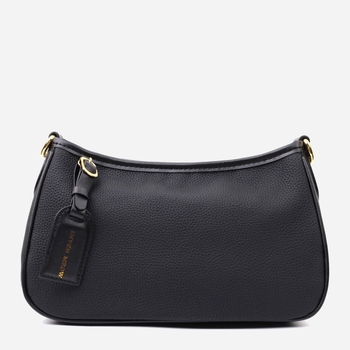 Damen Baguette Bag aus Echtleder, mittel