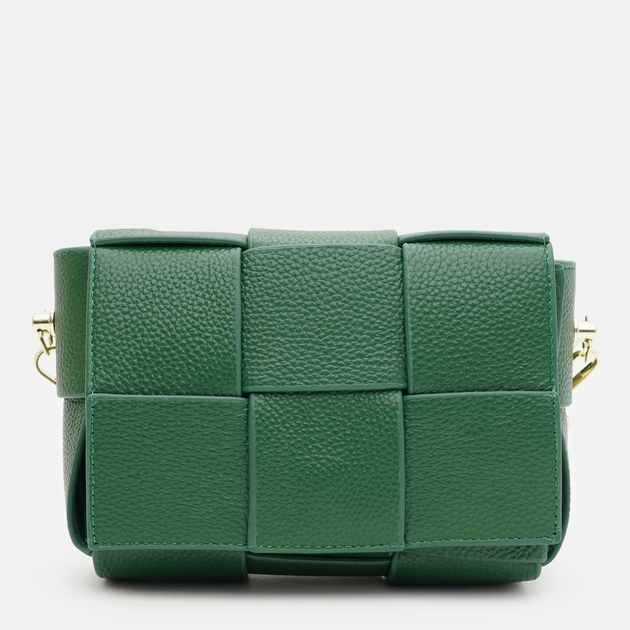 Сумка кросс-боди через плечо женская кожаная